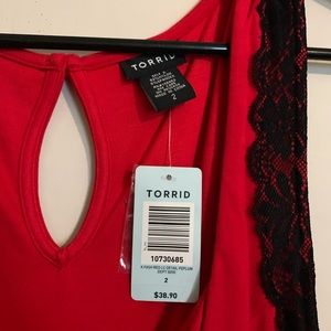 Torrid red Blouse